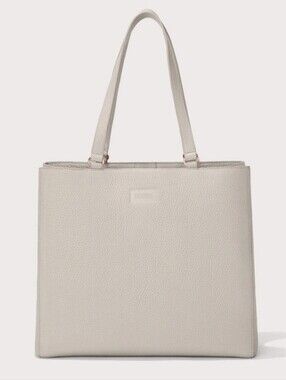 Dagne Dover Allyn Tote In Color Bone